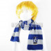 New! Harry Potter Gryffindor Hufflepuff Ravenclaw Slytherin Knit Scarf Cosplay Costume